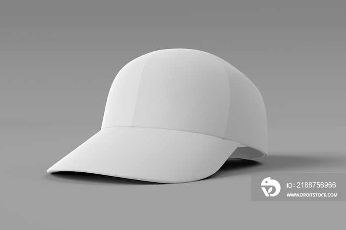 Cap of mock up 3d render for product design