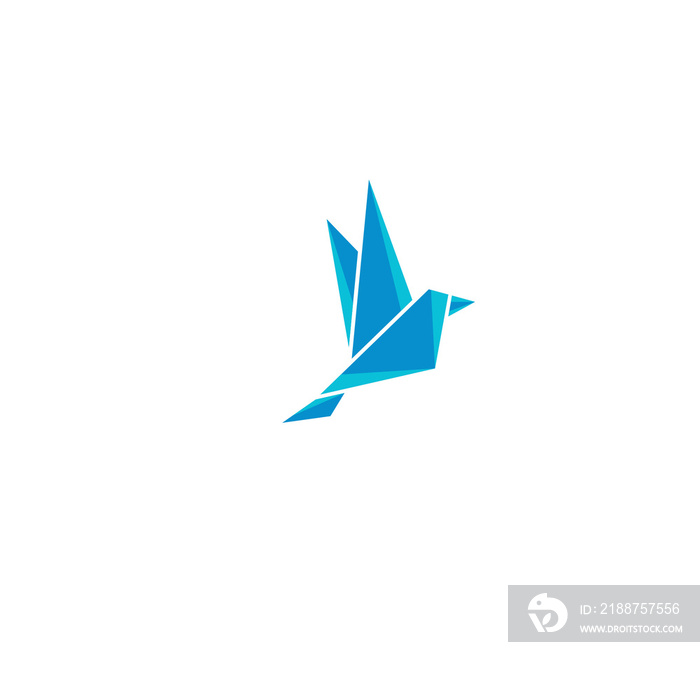 bird logo icon design template