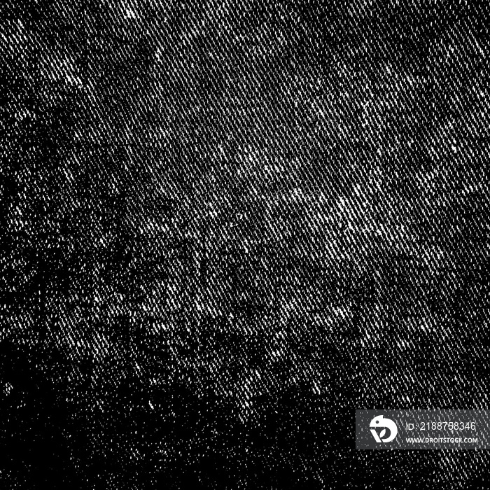 black and white abstract grunge denim fabric texture gritty background overlay