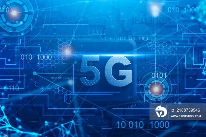 5G circuit board with immersive network interface