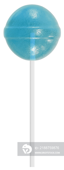 Lollipop. Render 3d. Isolated on transparent background, png.