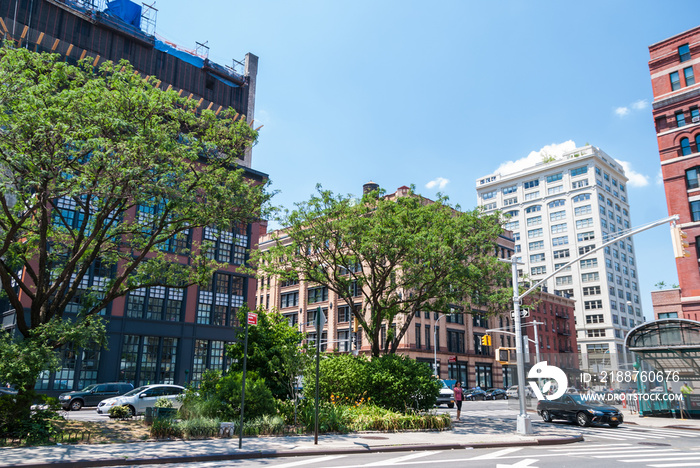 New York Tribeca streets