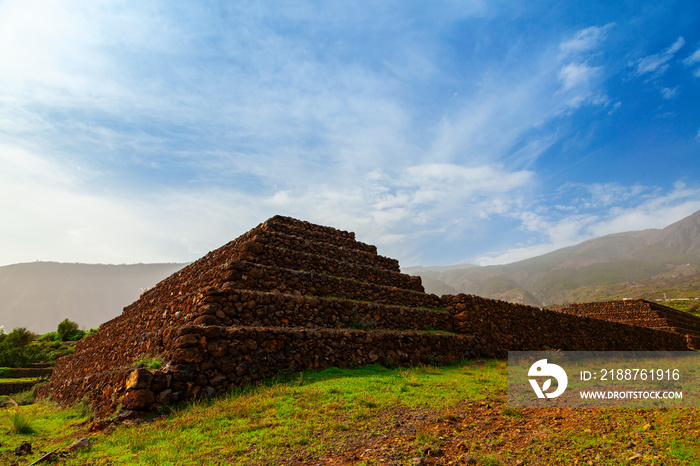 guimar pyramid in the island of tenerife