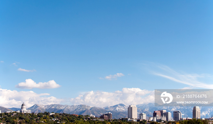 Salt Lake City Skyline