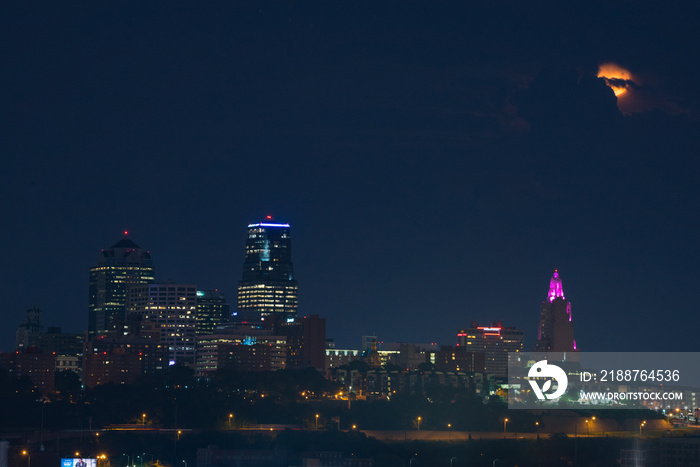 Full Moon over Kansas City