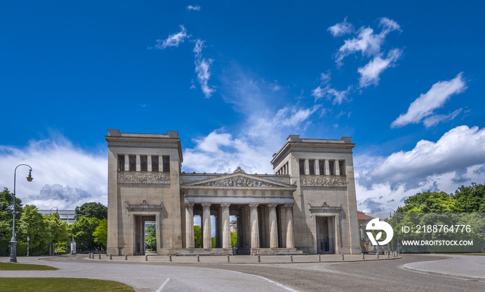 Koenigsplatz square in Munich