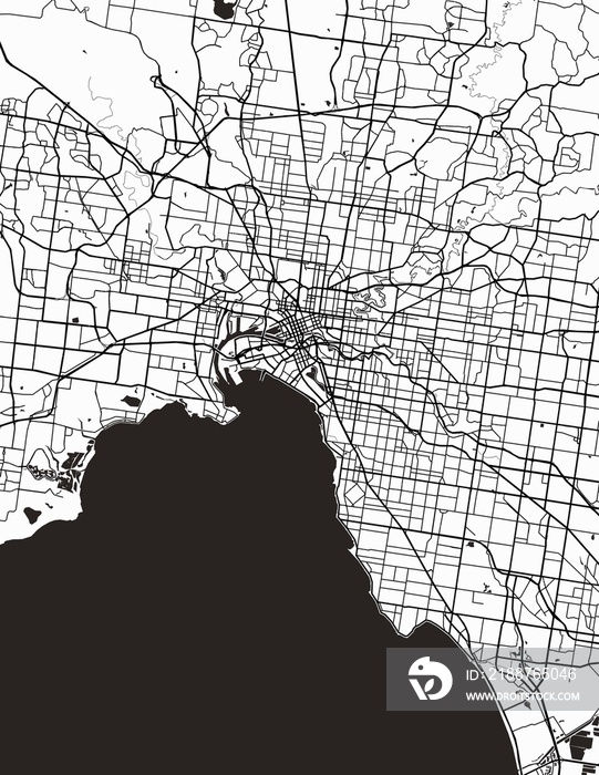 Melbourne City Map