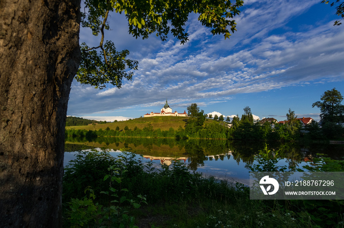 Pilgrimage Church of Saint John of Nepomuk at Zelena Hora, Zdar nad Sazavou, Czech Republic