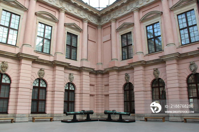 baroque building (Deutsches Historisches Museum) in berlin (germany)