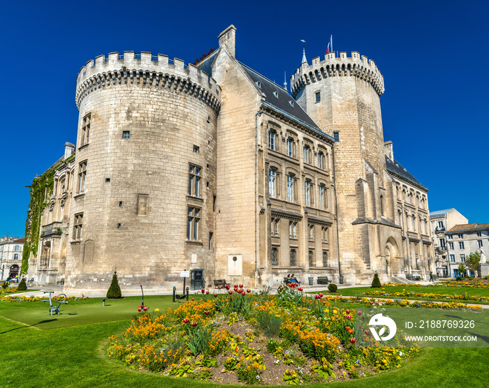 Town Hall of Angouleme, an ancient castle - France