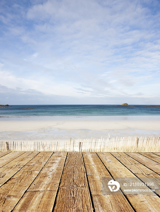 Terrasse am Meer