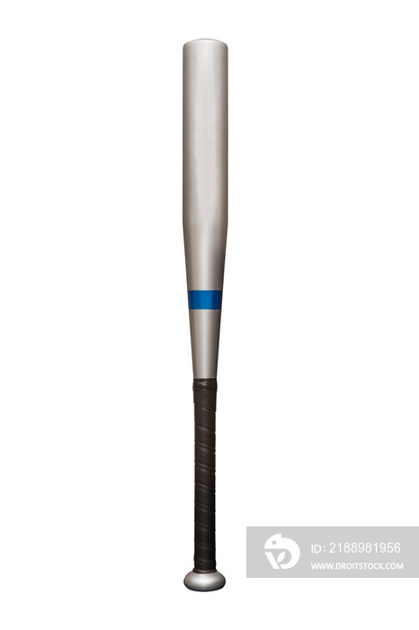 Baseball bat isolated on the white background