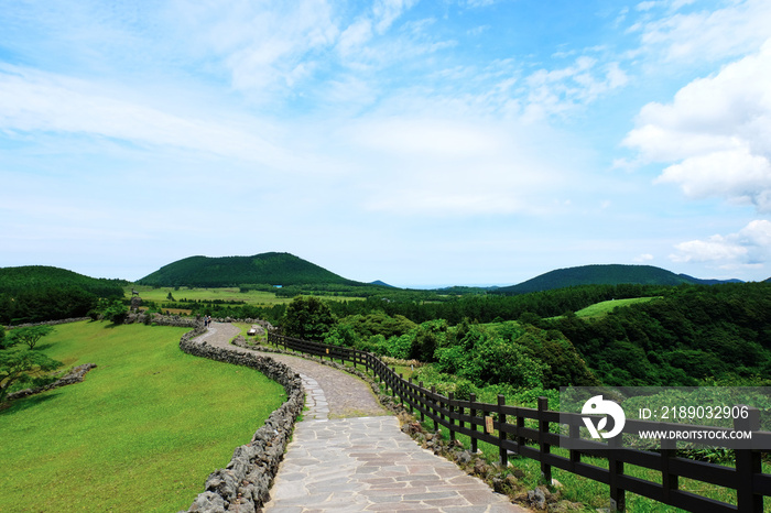 Sangumburi Crater is a tourist site built in volcanic crater.