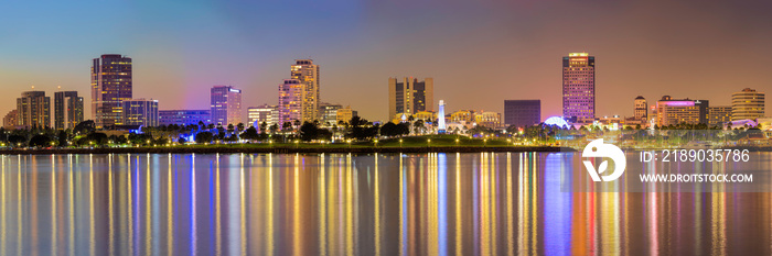 Downtown Long Beach Cityscape