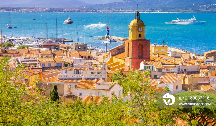 City of Saint-Tropez, Var, France 