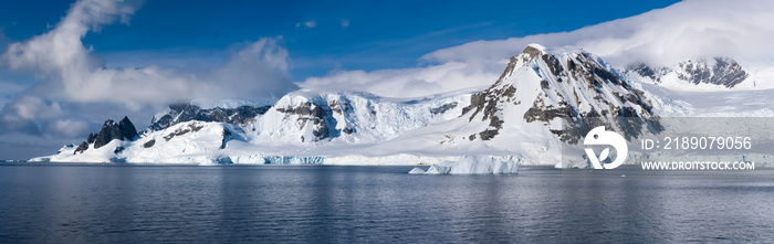 Stunning icy landscapes, Chiriguano Bay, Danko Island, Antarctic Peninsula, Antarctica