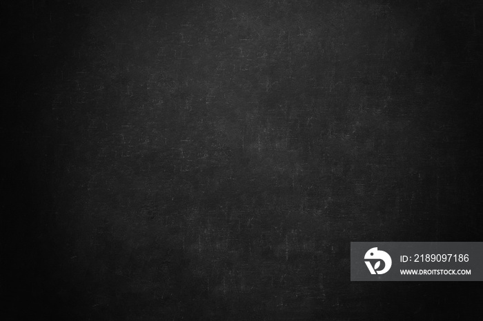 black  wall of chalkboard and showroom background for presentation product 