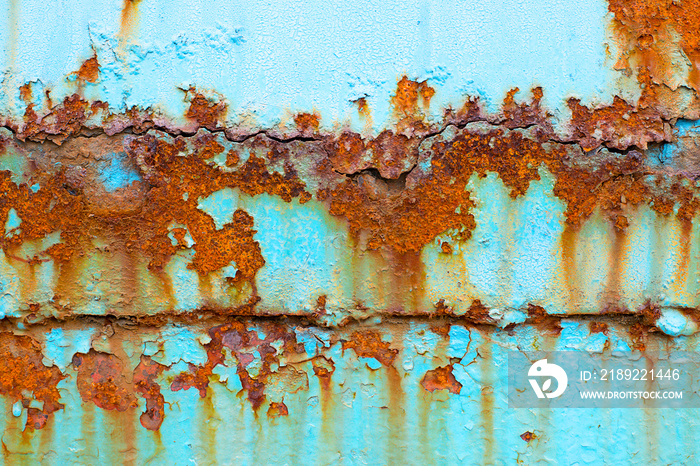 Rusted Metal Texture Background.