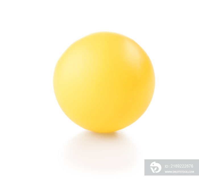 Ping pong ball, isolated on white