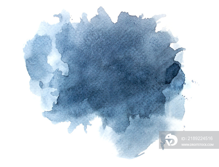 abstract watercolor background.splash brush color gray on paper.