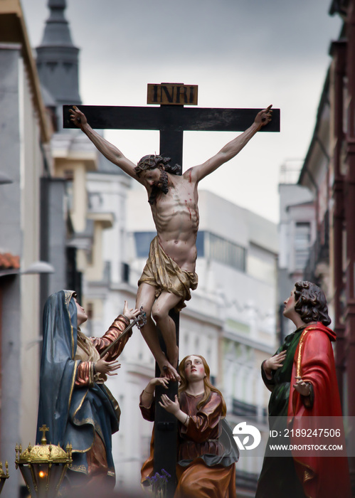 Procesión El Monte Calvario, Pedro de la Sierra hacia el año 1638. Semana Santa de Valladolid, const