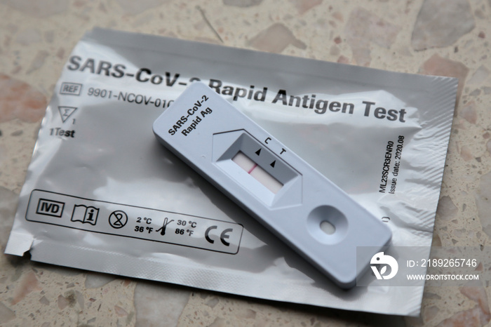 Corona Antigen Test, Schnelltest