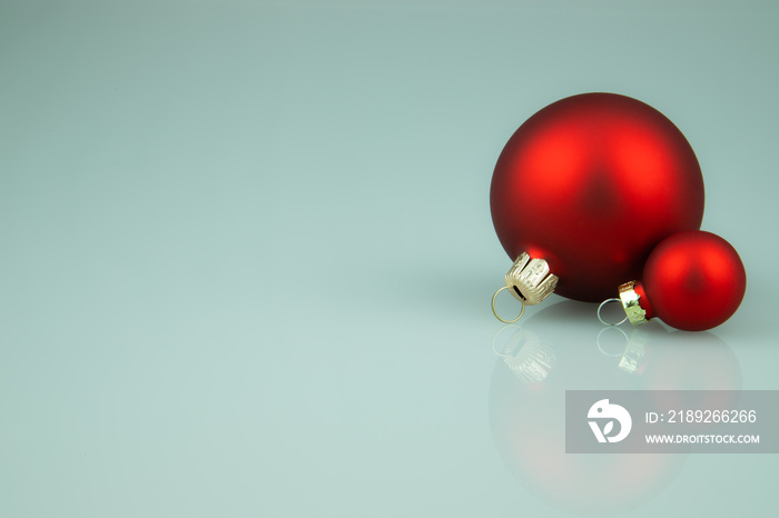 christmas ball on white background