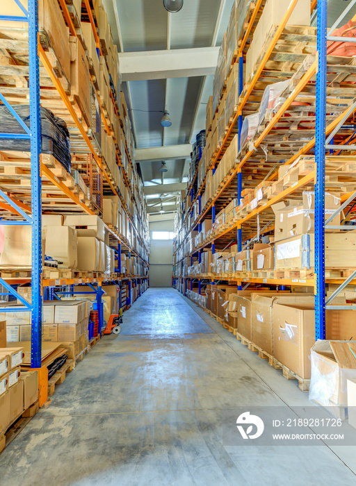 Warehouse for construction industry goods