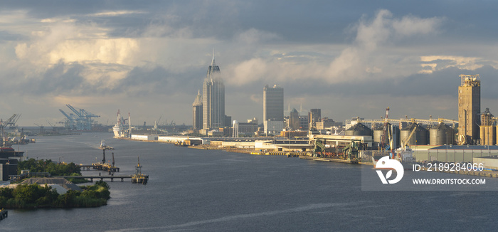 The US port city of Mobile has a busy port on Alabamaâ€™s gulf coast and a clean downtown