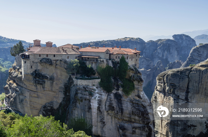 Monastery of Agia Triada in Meteora,Greece