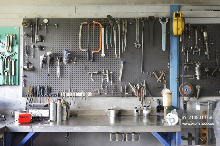 Various hand tools