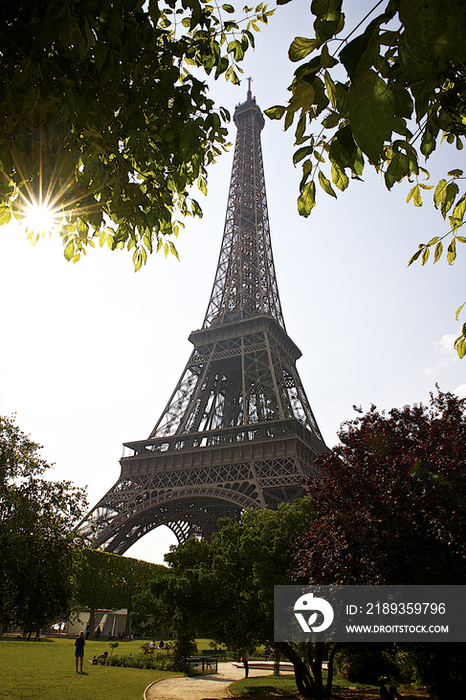 Eiffel Tower in Paris,France