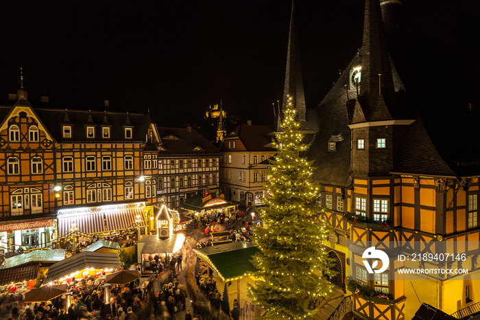 Weihnachtsmarkt in Wernigerode