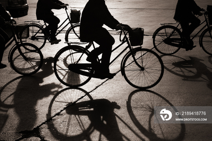 biking in bejing