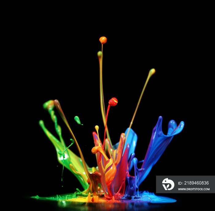 Paint splash