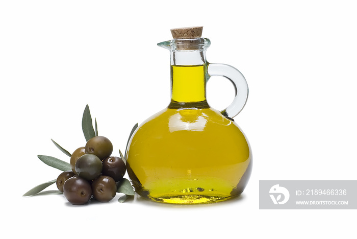 Aceite de oliva para una vida sana.