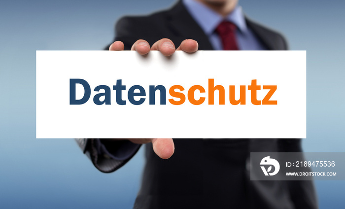 Datenschutz