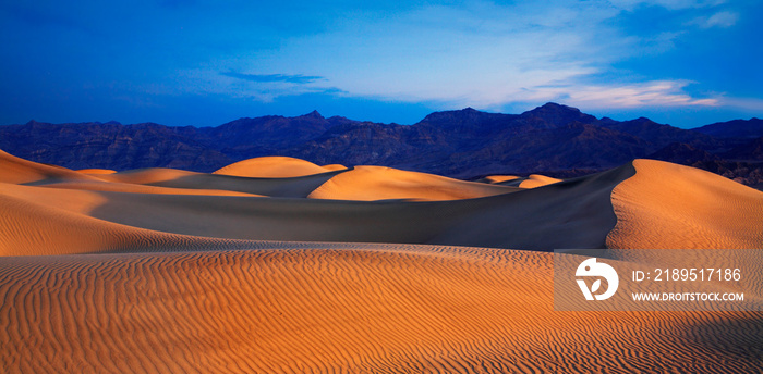 Dawn Over the Dunes