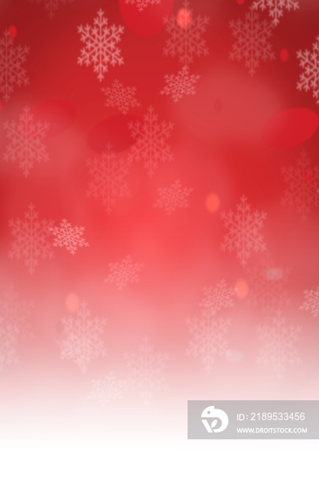 圣诞壁纸图案雪地背景肖像格式红色卡片复制空间复制空间