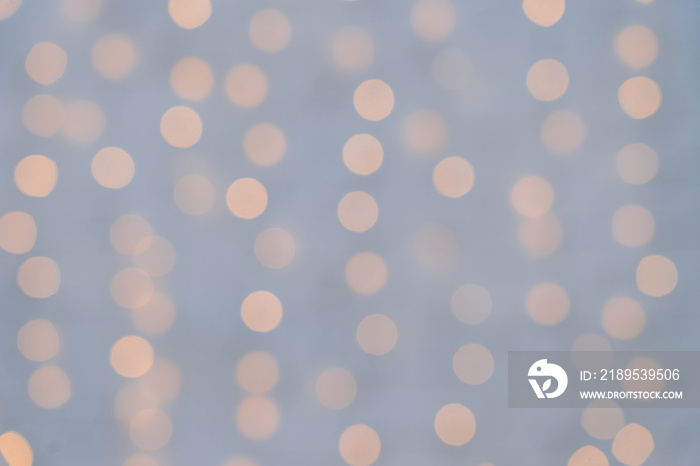 Christmas abstract blur background. Out of focus holiday background with christmas light. Holiday gl