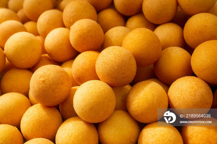 Colombian buñuelos, cheese balls and corn flour. Traditional food