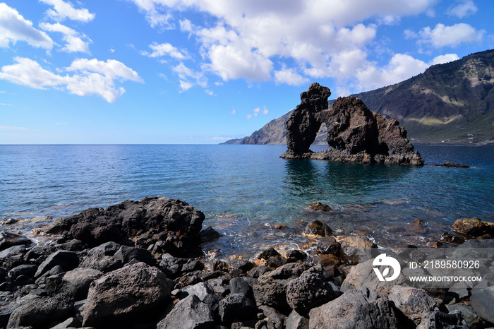 El Hierro的Roque de Bonanza海滩