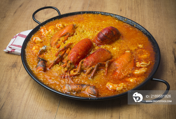 Arroz con bogavante