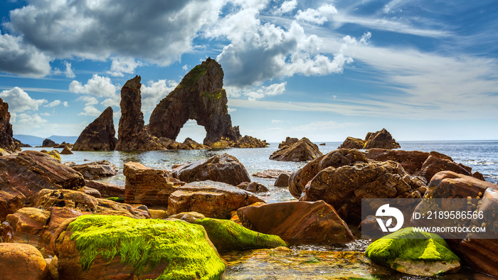 Crohy Head Sea Arch.Co.Donegal，Ireland这座海拱门被称为The Breeches，位于C