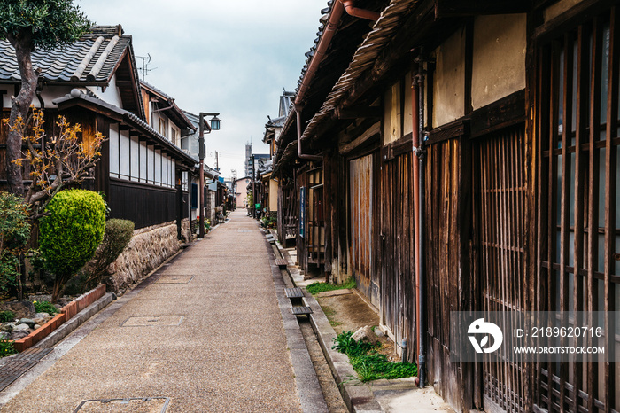 日本奈良的日本传统古镇今町