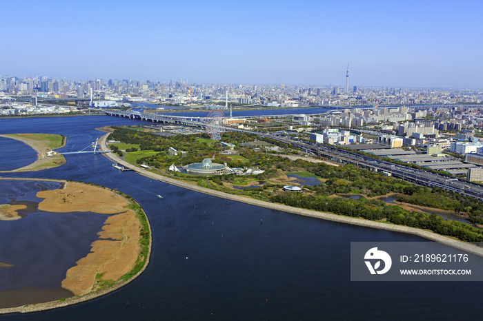 葛西臨海公園／航空写真