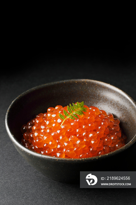 いくらの醤油漬け　Salmon roe (Japanese red caviar)