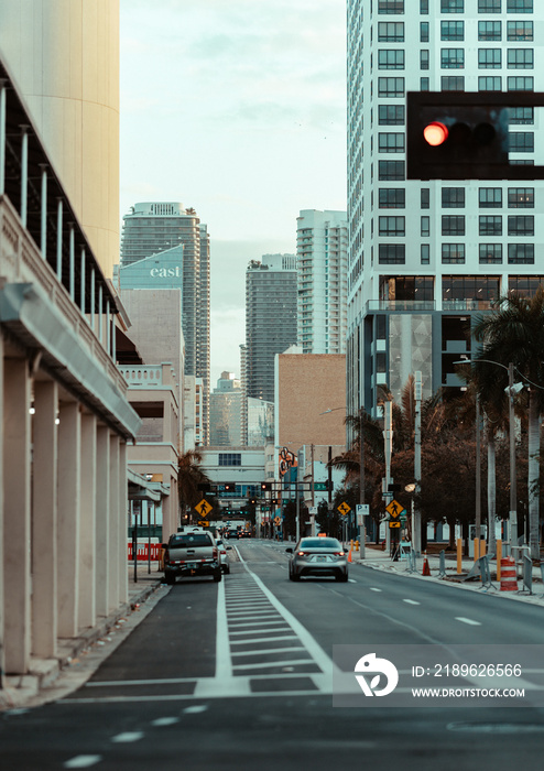 迈阿密-佛罗里达市中心的交通