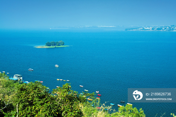 印度中央邦博帕尔（bada talab）上湖美景