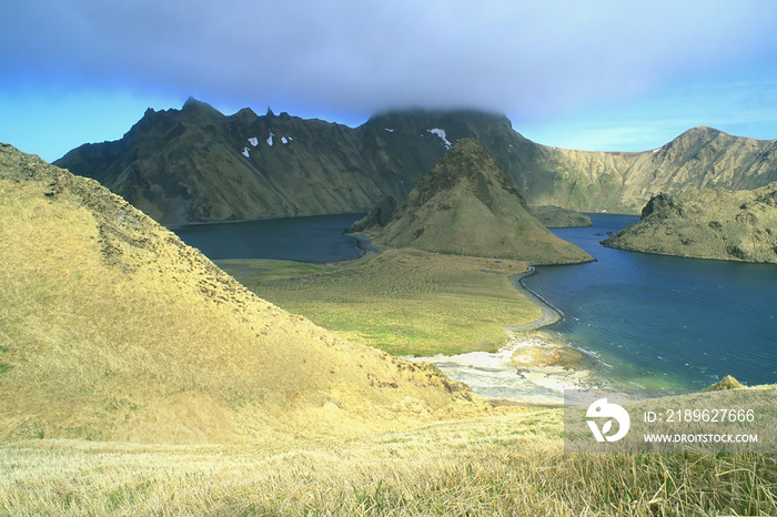 Yankicha Island, Kuril Islands, Sea of Okhotsk, Russian far East, Russia